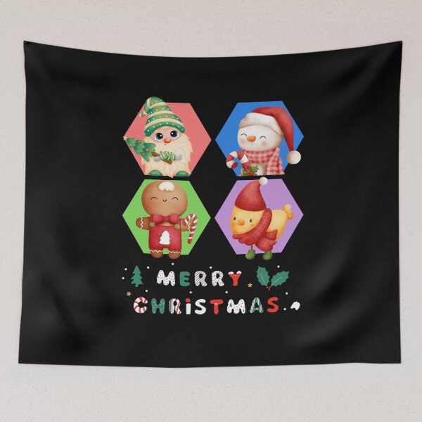 Item preview, Joy colorful Christmas   designed and sold by GoldenVibesX.