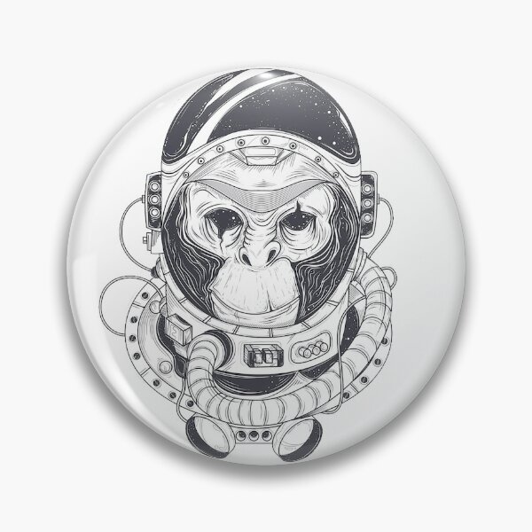 Item preview, Space monkey designed and sold by Right-Fit27.
