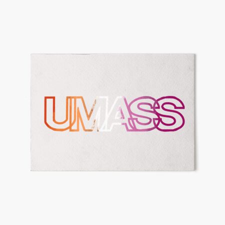 "Umass Amherst vintage 80's logo Sticker " Art Board Print for Sale by