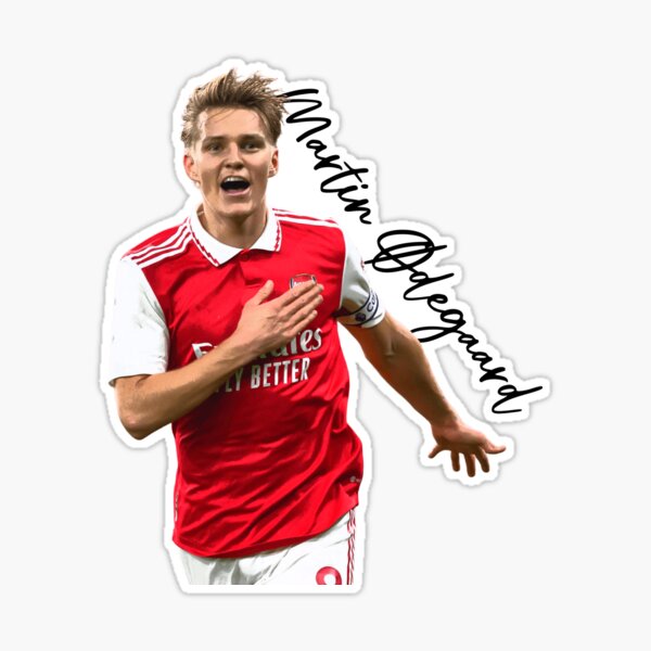 Martin Odegaard Arsenal Sticker for Sale by GunnerBallZ