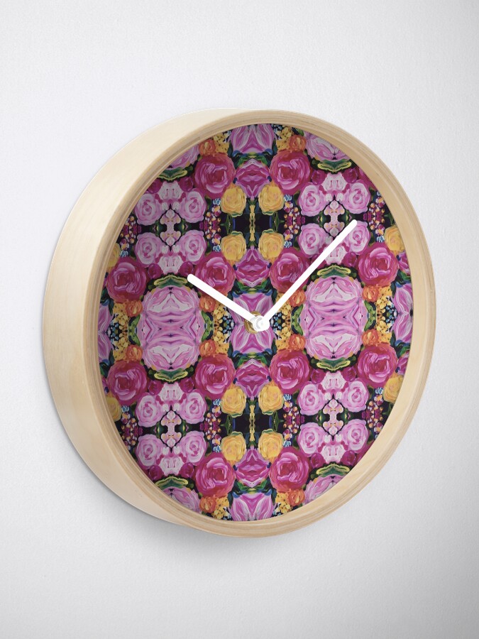 Thumbnail 2 of 4, Clock, Dainty Punch designed and sold by gidgetlefleur.