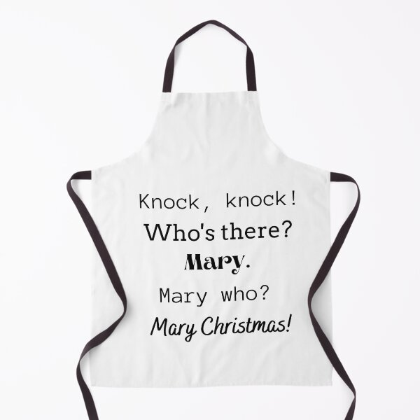Item preview, knock knock who is there? Mary. Mary who? Mary christmas designed and sold by Mirochan80.