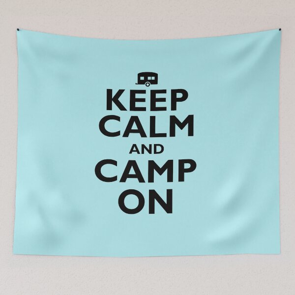 Item preview, Camping Keep Calm Camp Lover Birthday designed and sold by smily-tees.