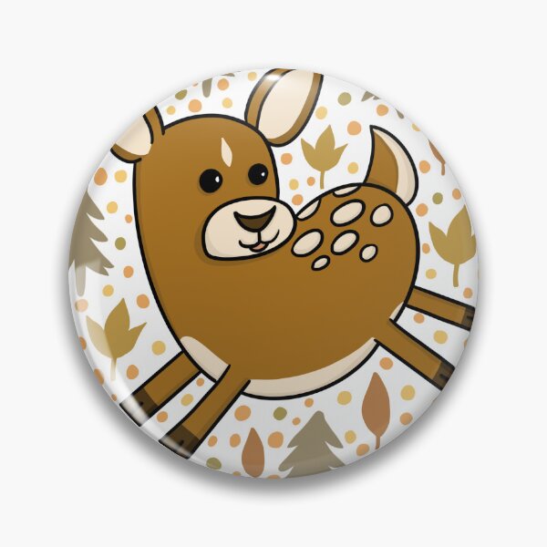 Item preview, Happy Deer in the Woods designed and sold by Redtailedbailys.