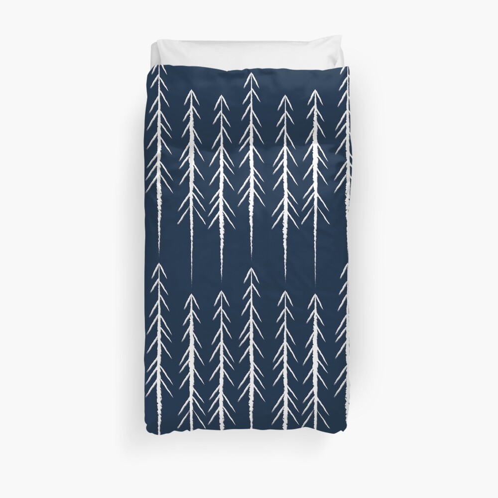 Pine Trees Duvet Cover