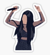 selena drawing Sticker