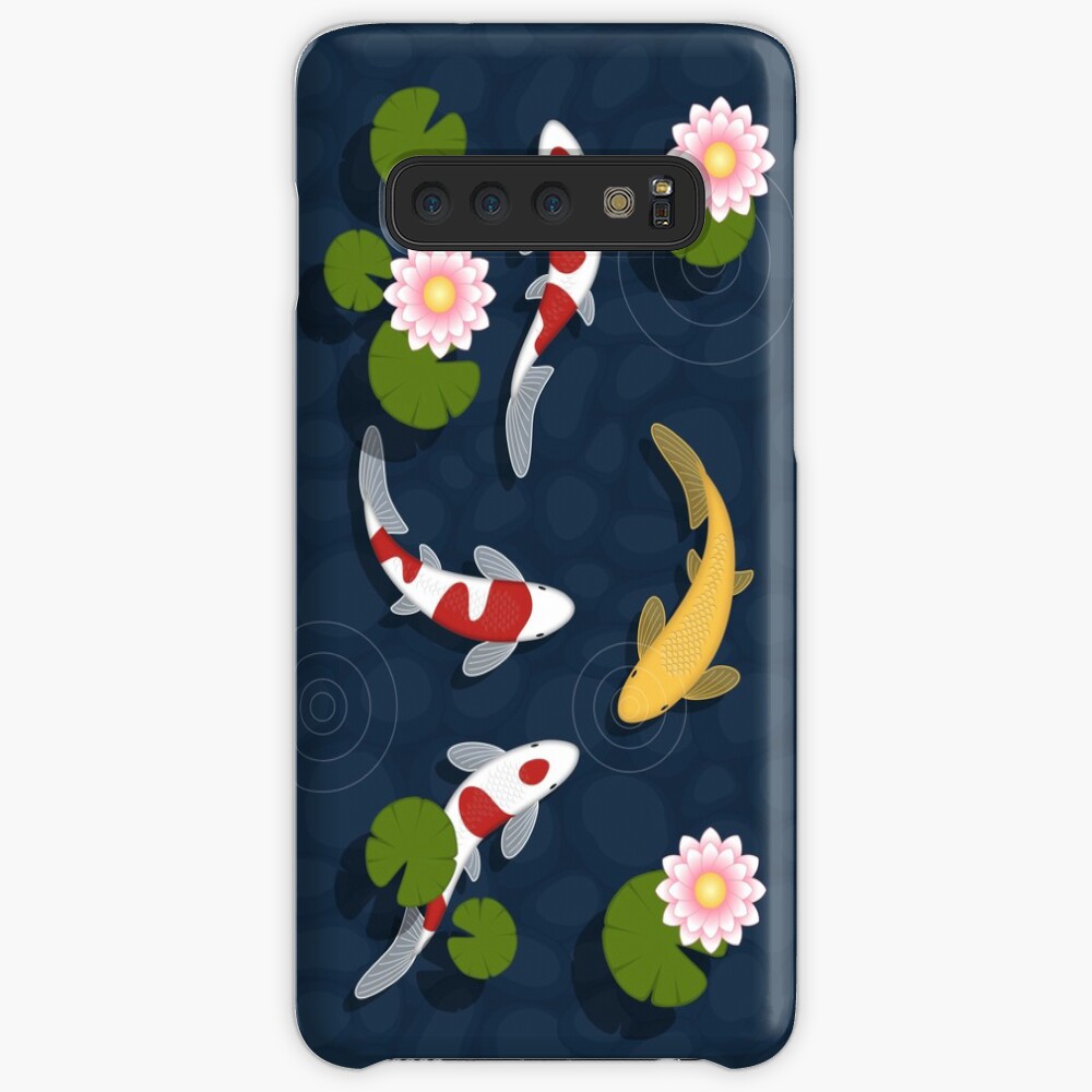 Japanese Koi Fish Pond Case & Skin for Samsung Galaxy