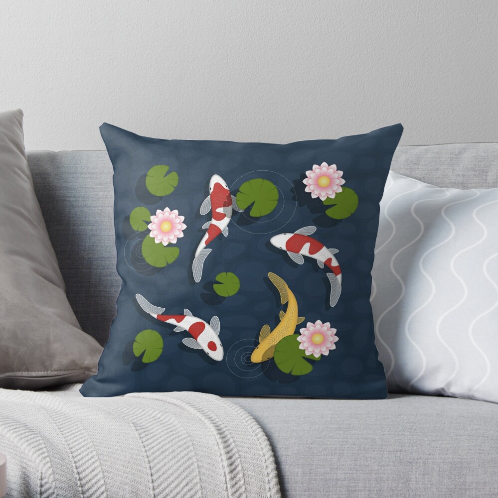 cute fish pillow