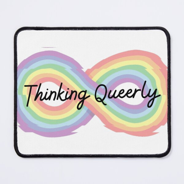Item preview, Thinking Queerly (Neurodivergent Symbol) designed and sold by holyqueerit.