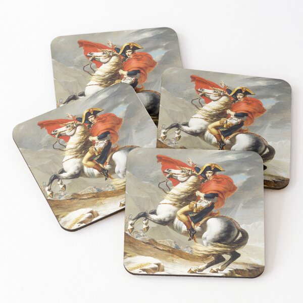 Item preview, jacques louis_david bonaparte crossing the grand saint bernard pass 1802- designed and sold by MARWA-STORE.