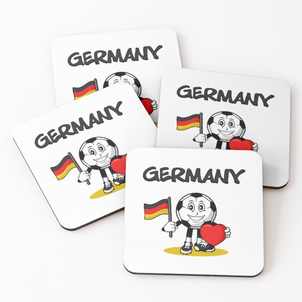 Item preview, Cute Germany Football Lover Design designed and sold by Salukeart.