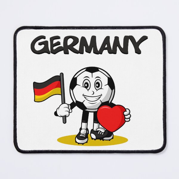 Item preview, Cute Germany Football Lover Design designed and sold by Salukeart.