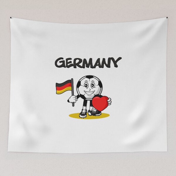Item preview, Cute Germany Football Lover Design designed and sold by Salukeart.