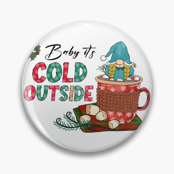 Item preview, Baby it's cold outside designed and sold by aiartoday.
