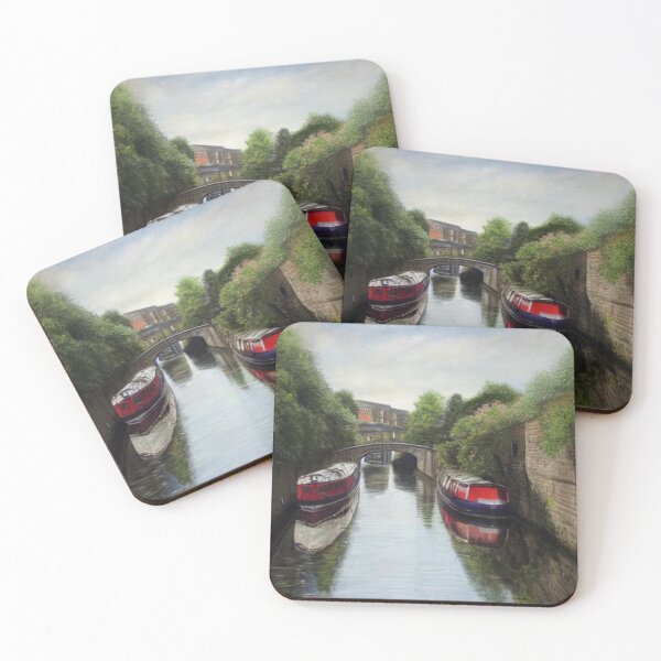 Item preview, Narrowboats on the Canal  designed and sold by BerylBez.