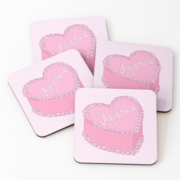 Item preview, Aquarius Heart Shaped Cake designed and sold by sophkf-designs.