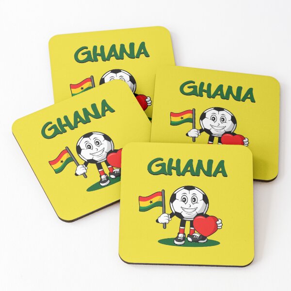 Item preview, Cute Ghana Football Lover Design designed and sold by Salukeart.