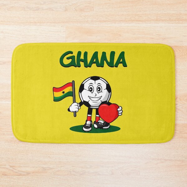 Item preview, Cute Ghana Football Lover Design designed and sold by Salukeart.