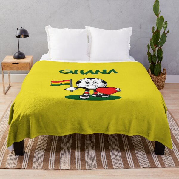 Item preview, Cute Ghana Football Lover Design designed and sold by Salukeart.