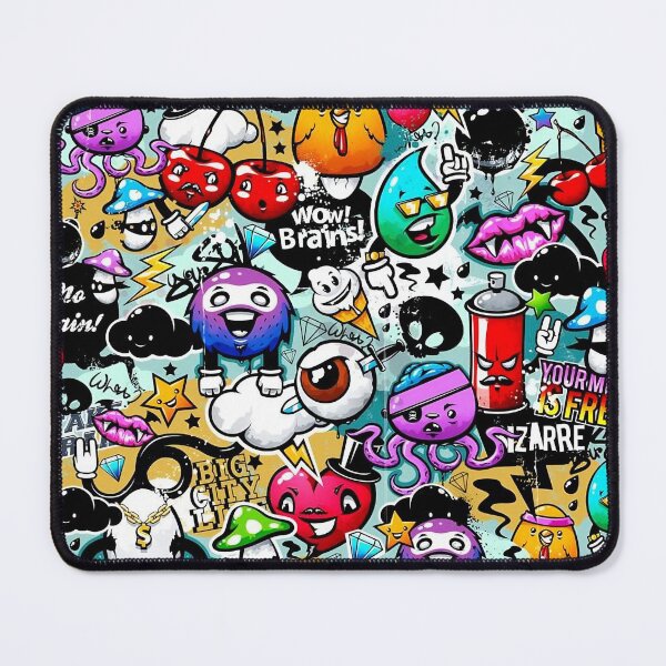 Item preview, Multicolored graffiti art designed and sold by Vehiclestore.