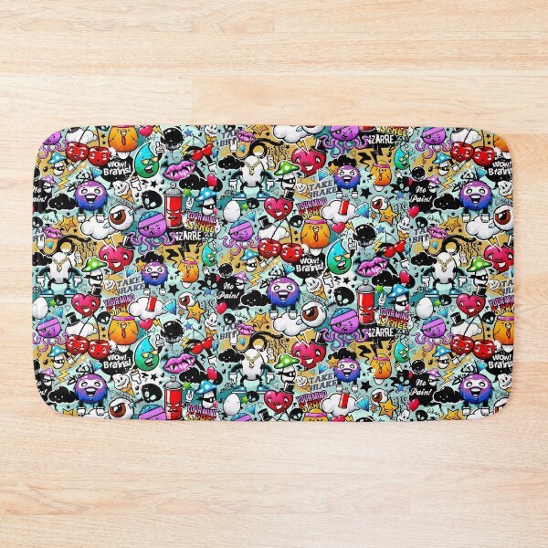 Item preview, Multicolored graffiti art designed and sold by Vehiclestore.