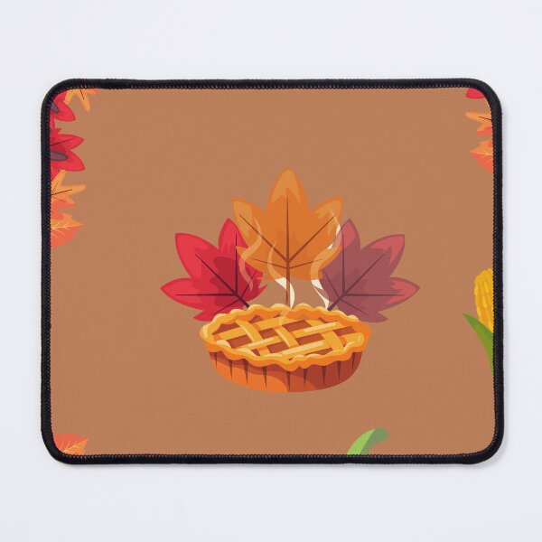 Item preview, Thanksgiving Celebration With Pumpkin Leaves and Cherry Pie Sweet designed and sold by Branislava Tir .