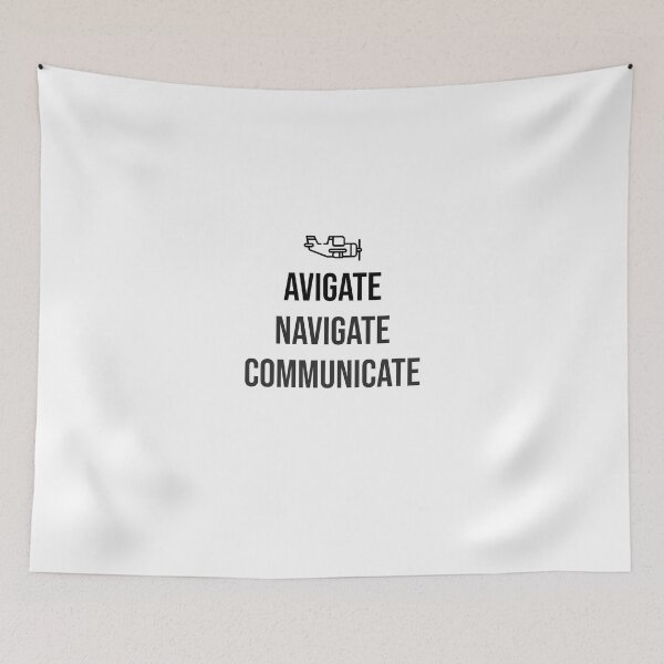 Item preview, AVIGATE NAVIGATE COMMUNICATE designed and sold by mikeldabbah.