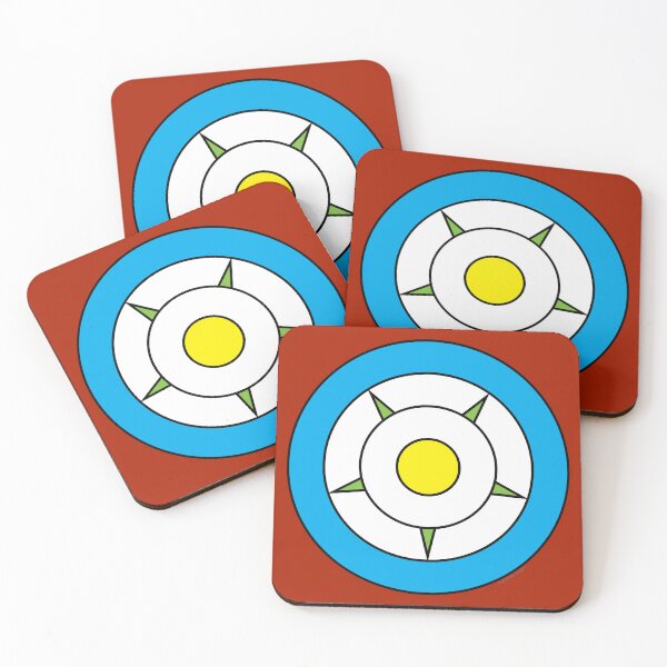 Item preview, Yorkshire Rose - Mod Target Style designed and sold by Yorkshire Stuff.