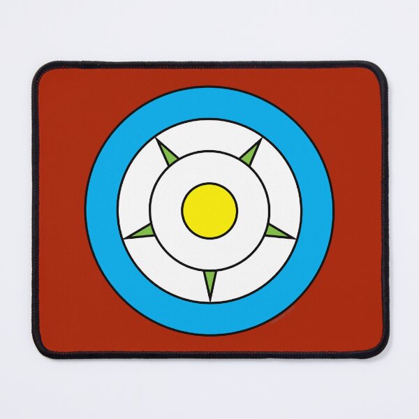 Item preview, Yorkshire Rose - Mod Target Style designed and sold by Yorkshire Stuff.
