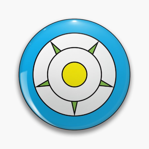 Item preview, Yorkshire Rose - Mod Target Style designed and sold by Yorkshire Stuff.