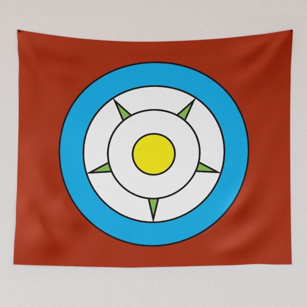 Item preview, Yorkshire Rose - Mod Target Style designed and sold by Yorkshire Stuff.