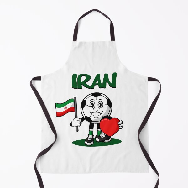 Item preview, Cute Iran Football Lover Design designed and sold by Salukeart.