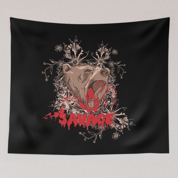 Item preview, rampaging bear savage jacob zelazny transparent designed and sold by joshuamanzhmf.