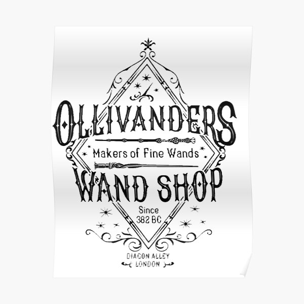 ollivanders Poster