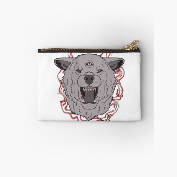 Item preview, Three eyed wolf designed and sold by Little Crows Trinkets.