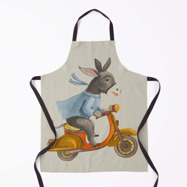 Item preview, Cute funny watercolor donkey for donkey lovers and donkey owners, donkey art, donkey farm animal nursery art designed and sold by Artsareus.