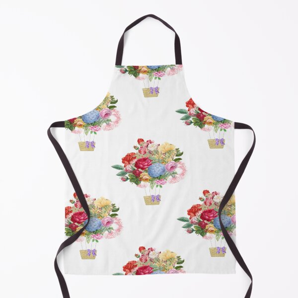 Item preview, Vintage Hot Air Balloon Floral designed and sold by tomorrowsart.