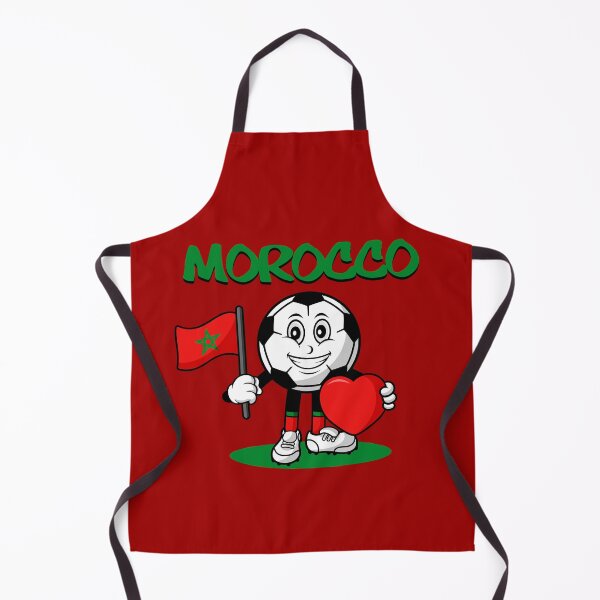 Item preview, Cute Morocco Football Lover Design designed and sold by Salukeart.