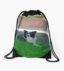 Beautiful Alley"" Drawstring Bag