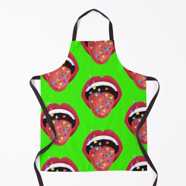 Item preview, Tongue with Christmas Lights designed and sold by SelenaJ.