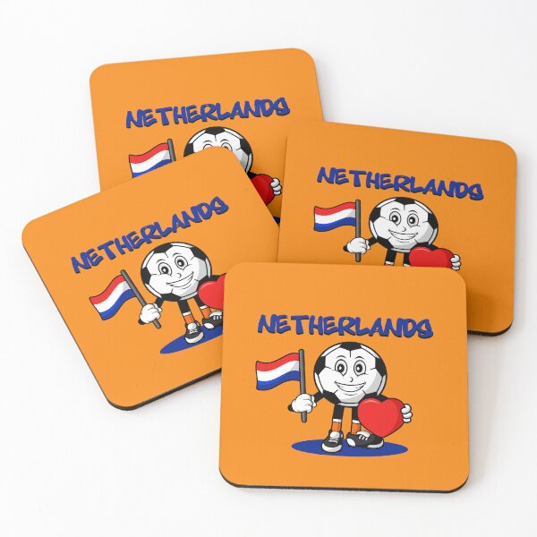Item preview, Cute Netherlands Football Lover Design designed and sold by Salukeart.