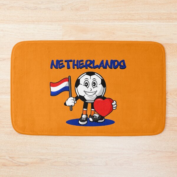 Item preview, Cute Netherlands Football Lover Design designed and sold by Salukeart.