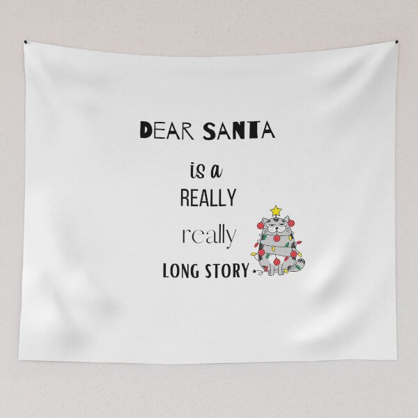 Item preview, Dear Santa is a really really long story designed and sold by Mirochan80.