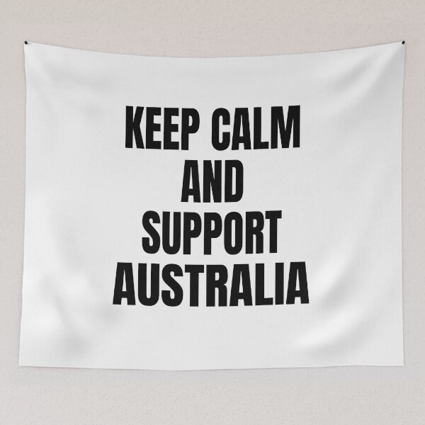 Item preview, Keep Calm And Support Australia - World Cup designed and sold by Nepaz-Designs.