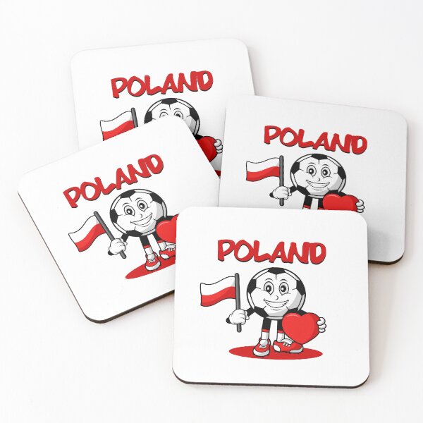 Item preview, Cute Poland Football Lover Design designed and sold by Salukeart.