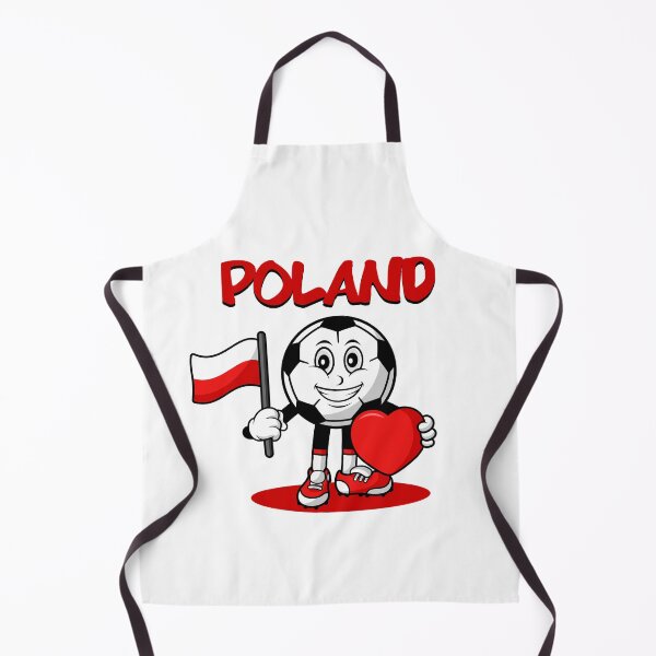 Item preview, Cute Poland Football Lover Design designed and sold by Salukeart.