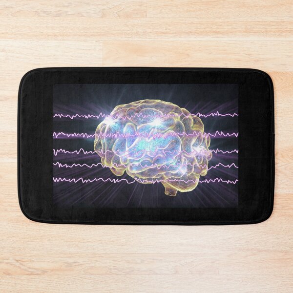 Item preview, Electroencephalogram, brain wave in awake state designed and sold by Kateryna Kon.