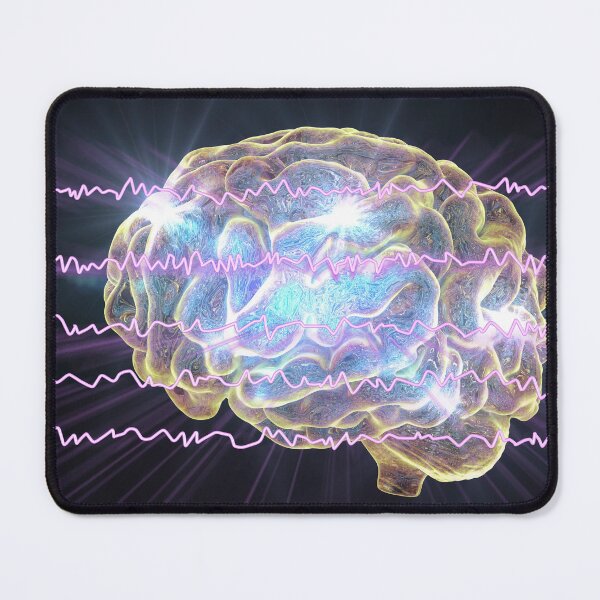 Item preview, Electroencephalogram, brain wave in awake state designed and sold by Kateryna Kon.