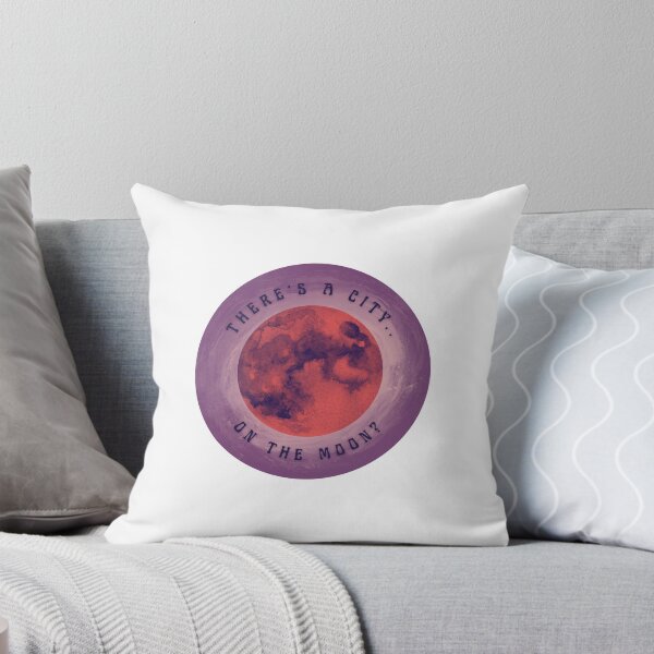 Item preview, There's a City on Ruidis, Purple. designed and sold by ArtInKind.