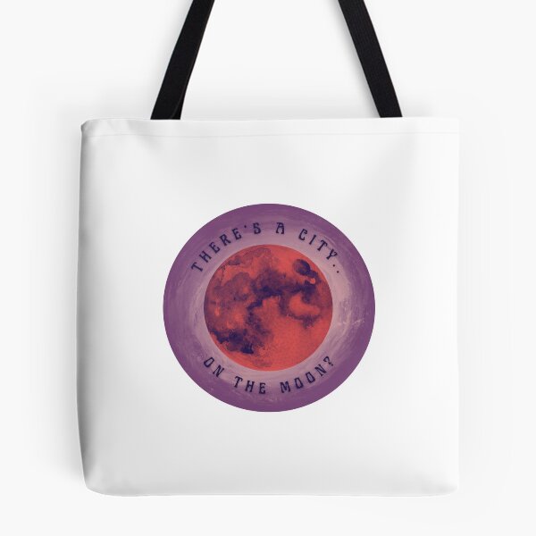 Item preview, There's a City on Ruidis, Purple. designed and sold by ArtInKind.